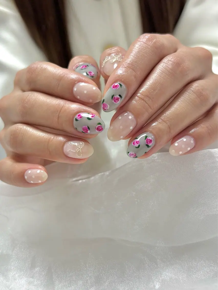 ネイル ハンドネイル フットネイル Nailsalon Fave/Rinaのネイルデザイン