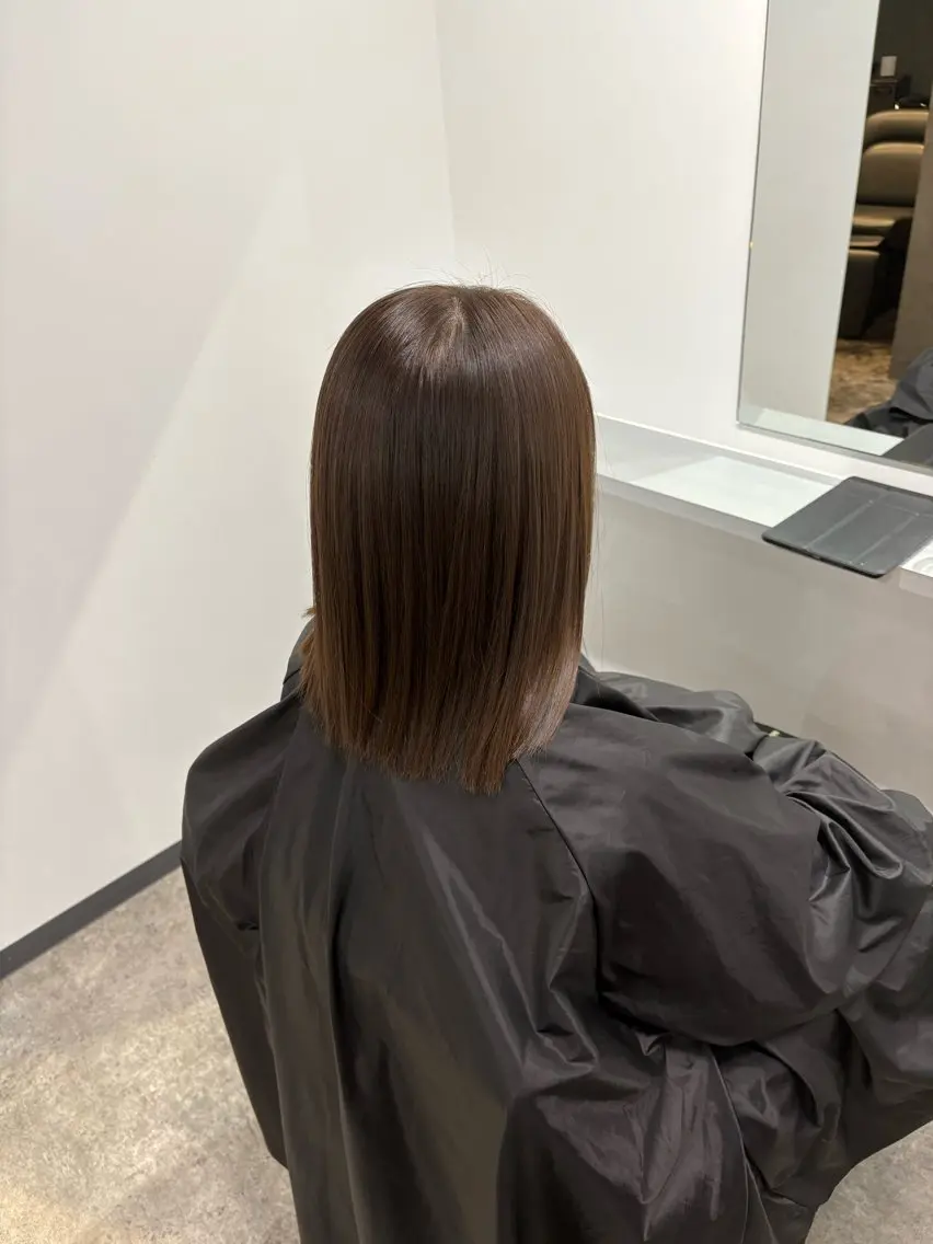 ミディアム カラー ヘアカラー ENVY Rikoのヘアスタイル