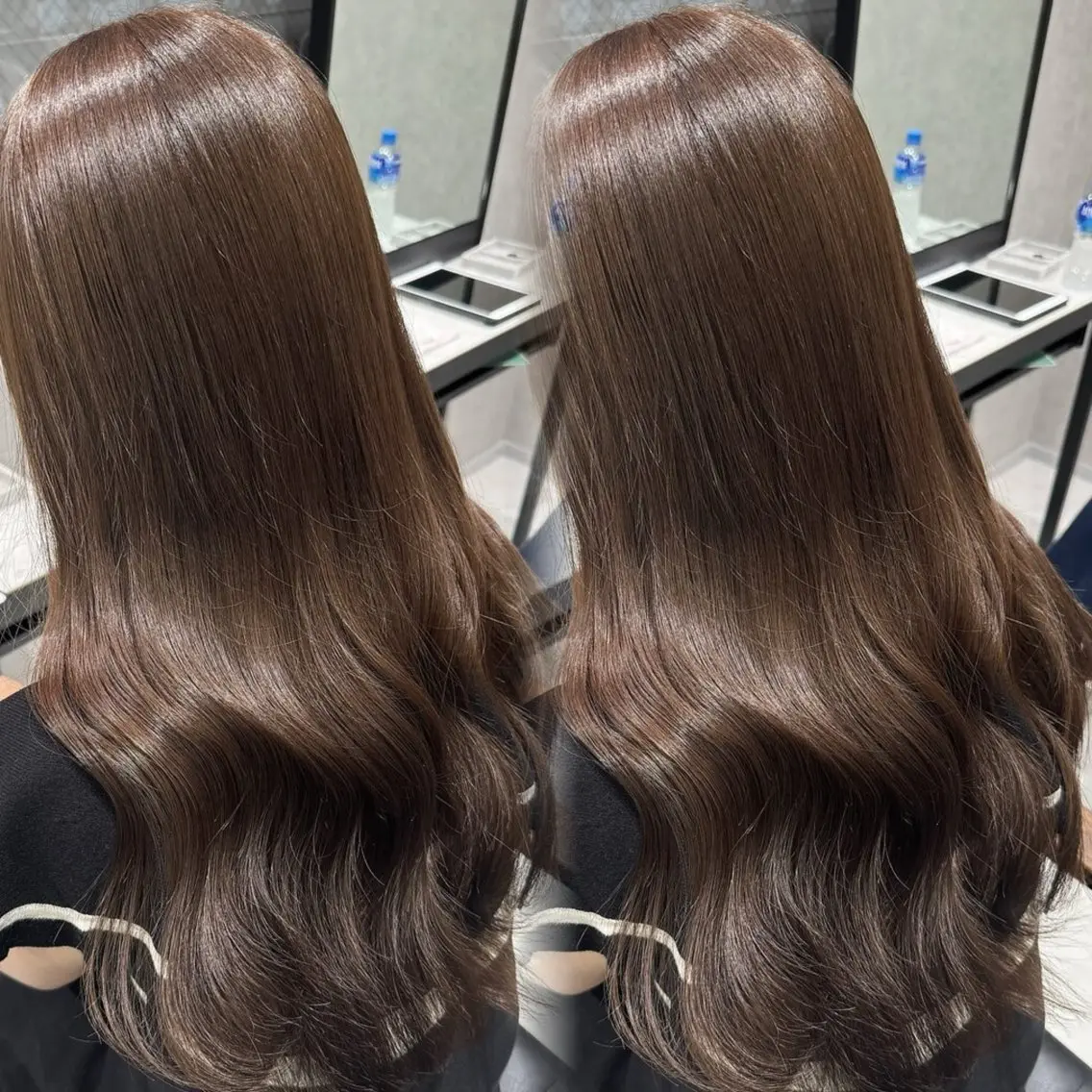 ロング カラー カット ヘアカラー 髪質改善/透明感ヘア 🩶RURIのヘアスタイル