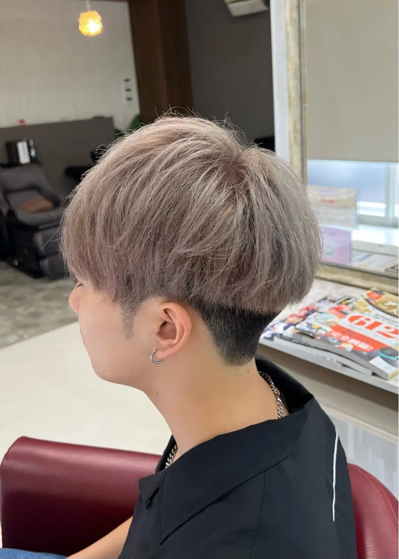 ショート カラー メンズ KEN 🌟のヘアスタイル