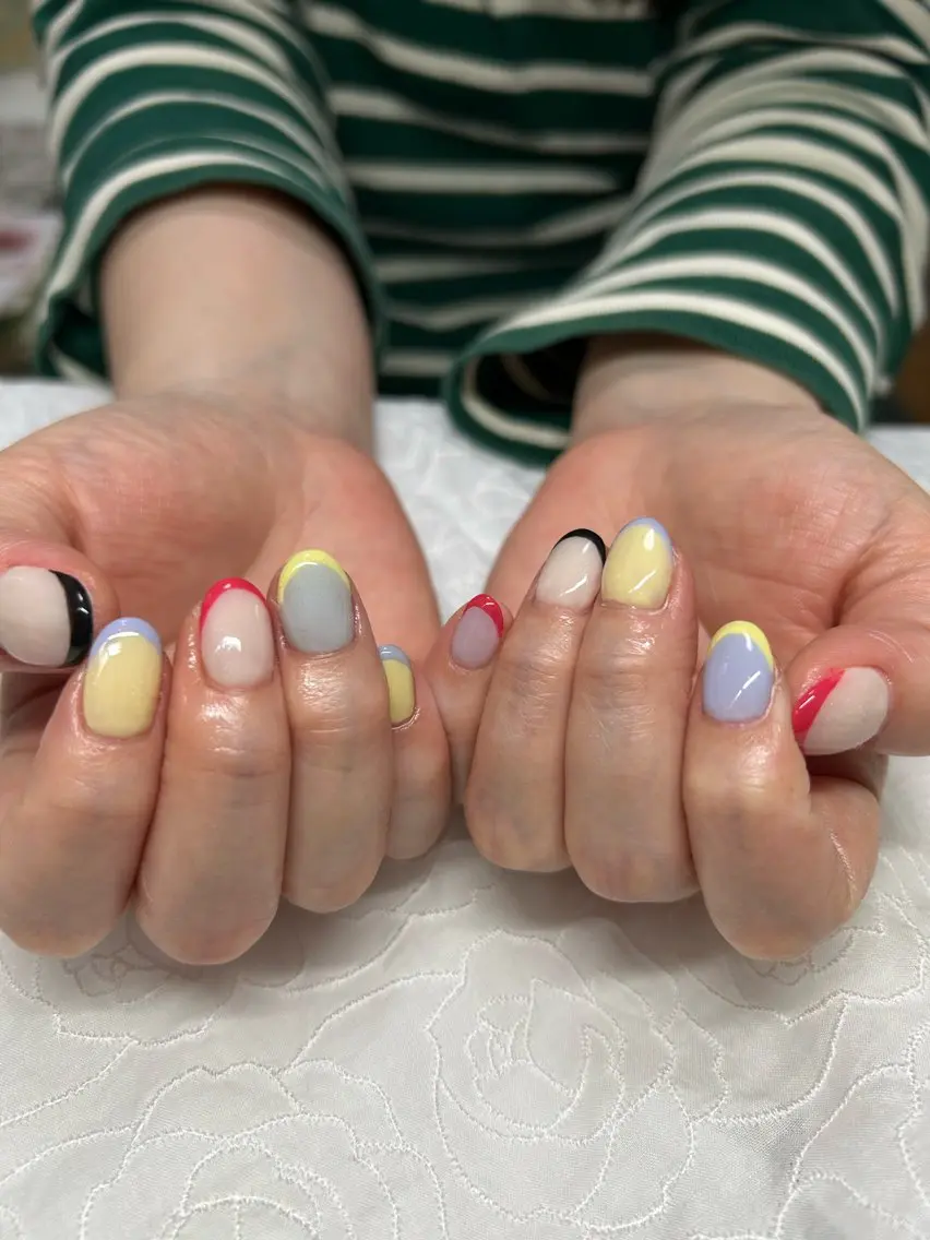 ネイル フレンチネイル ネイリスト Taeのネイルデザイン