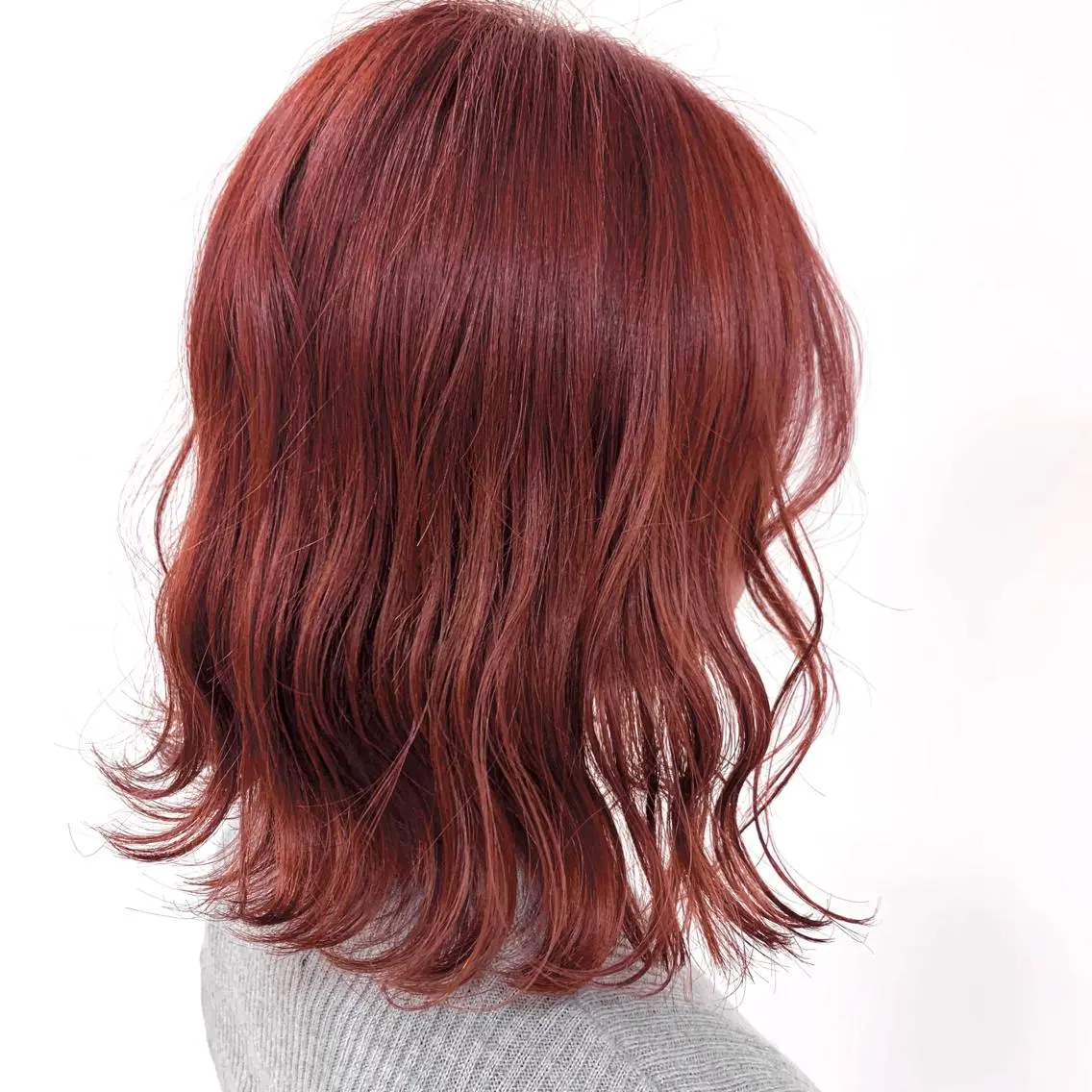 ミディアム カラー 暖色/ブリーチカラー 🎀 M i k uのヘアスタイル