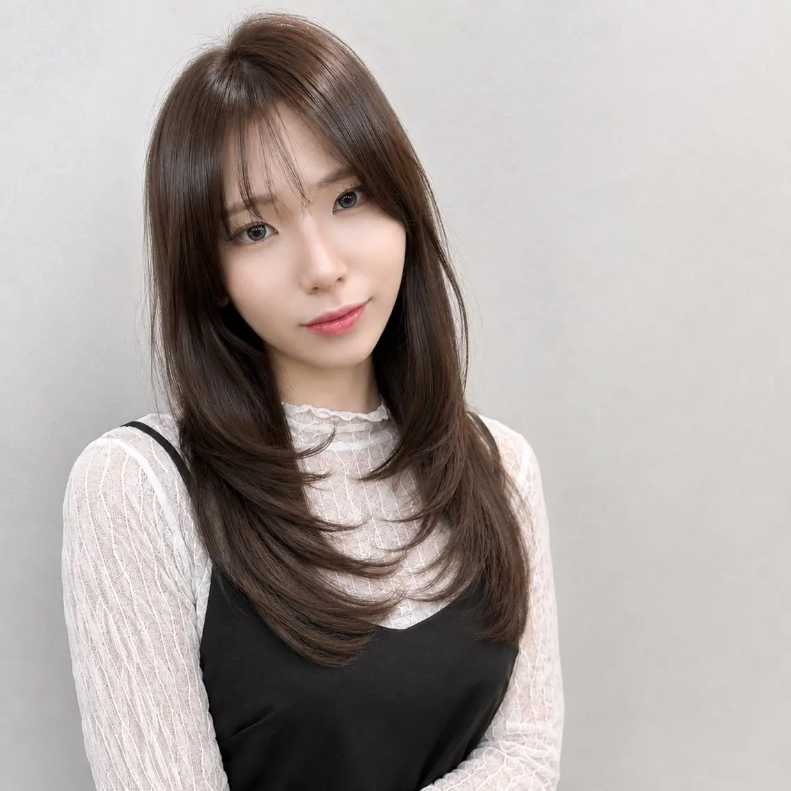 ロング ヘアアレンジ カット 縮毛矯正 トリートメント 髪質改善/透明感 カラー/吉田光佑のヘアスタイル
