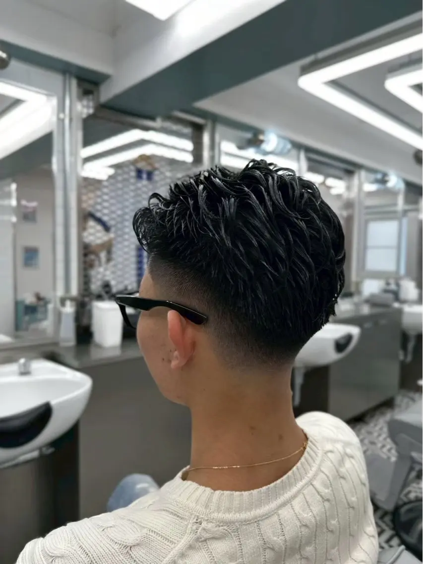 ショート メンズ 安部 大樹のヘアスタイル