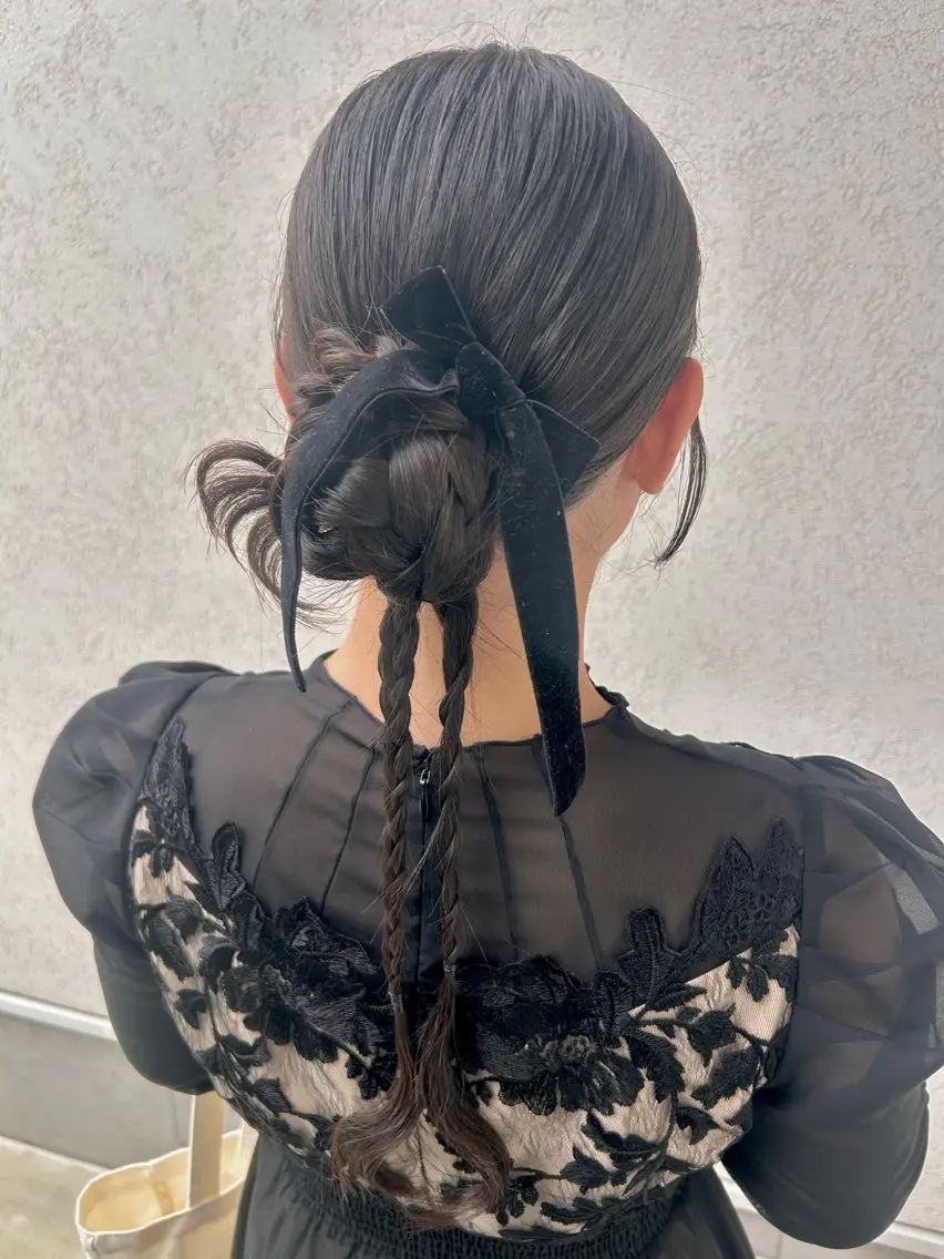 ロング ヘアアレンジ ヘアセット SOL _nagisa.のヘアスタイル