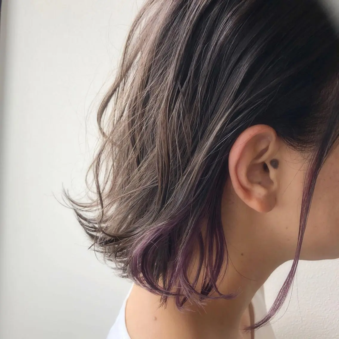 ショート カラー ヘアアレンジ ヘアカラー トリートメント 江藤 星史のヘアスタイル