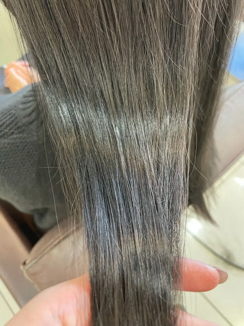 ミディアム カラー ヘアカラー トリートメント 似合わせまつパ× 透け感カラー/ゆりのマツエク・マツパデザイン