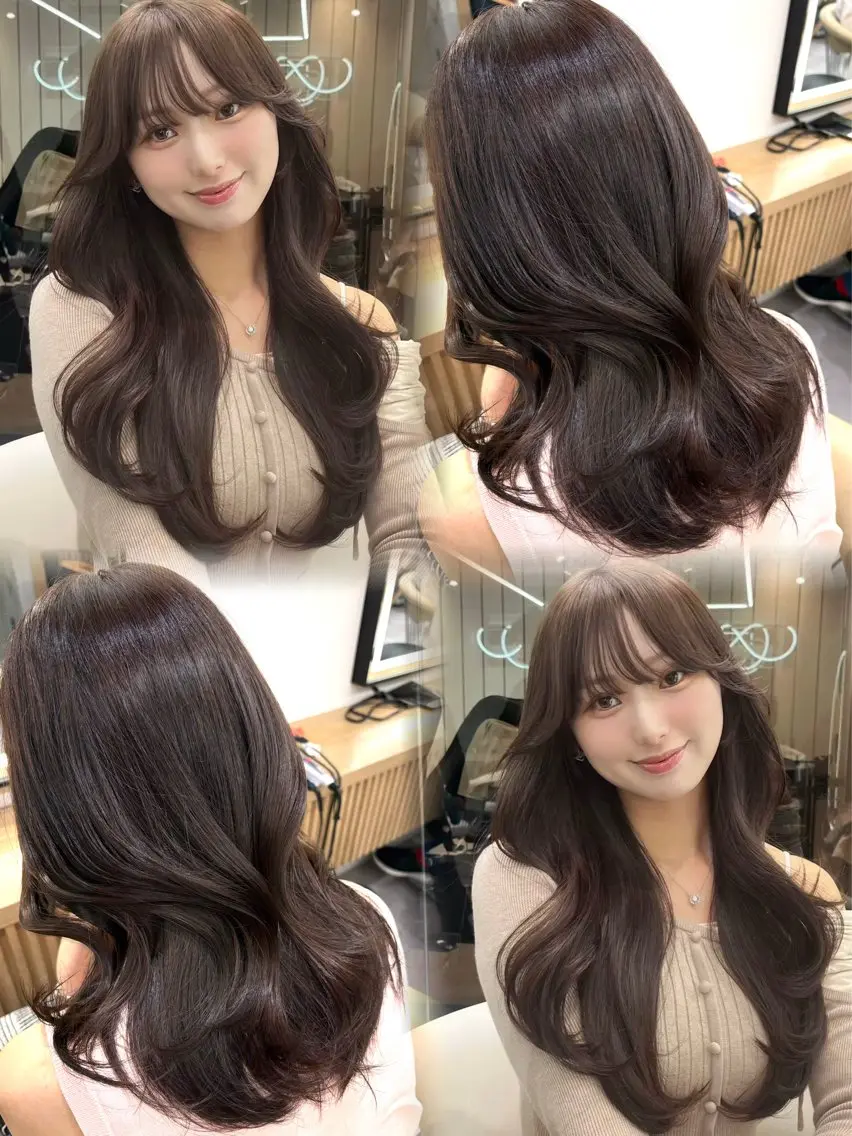 カラー YUI  透明感🌱 艶カラー🍓浦和のヘアスタイル