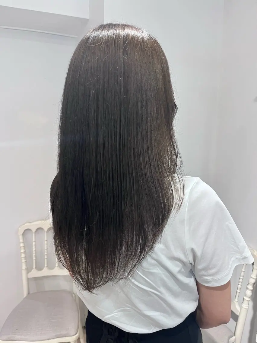 ロング カラー ヘアカラー トリートメント CreBiA🫧名駅 馬場のヘアスタイル