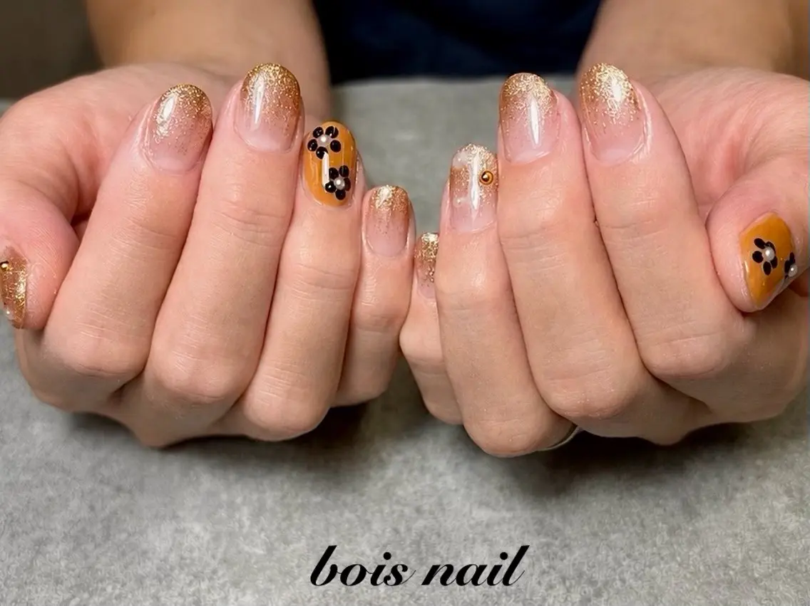 ネイル ハンドネイル bois nail ボワネイル北巽のネイルデザイン