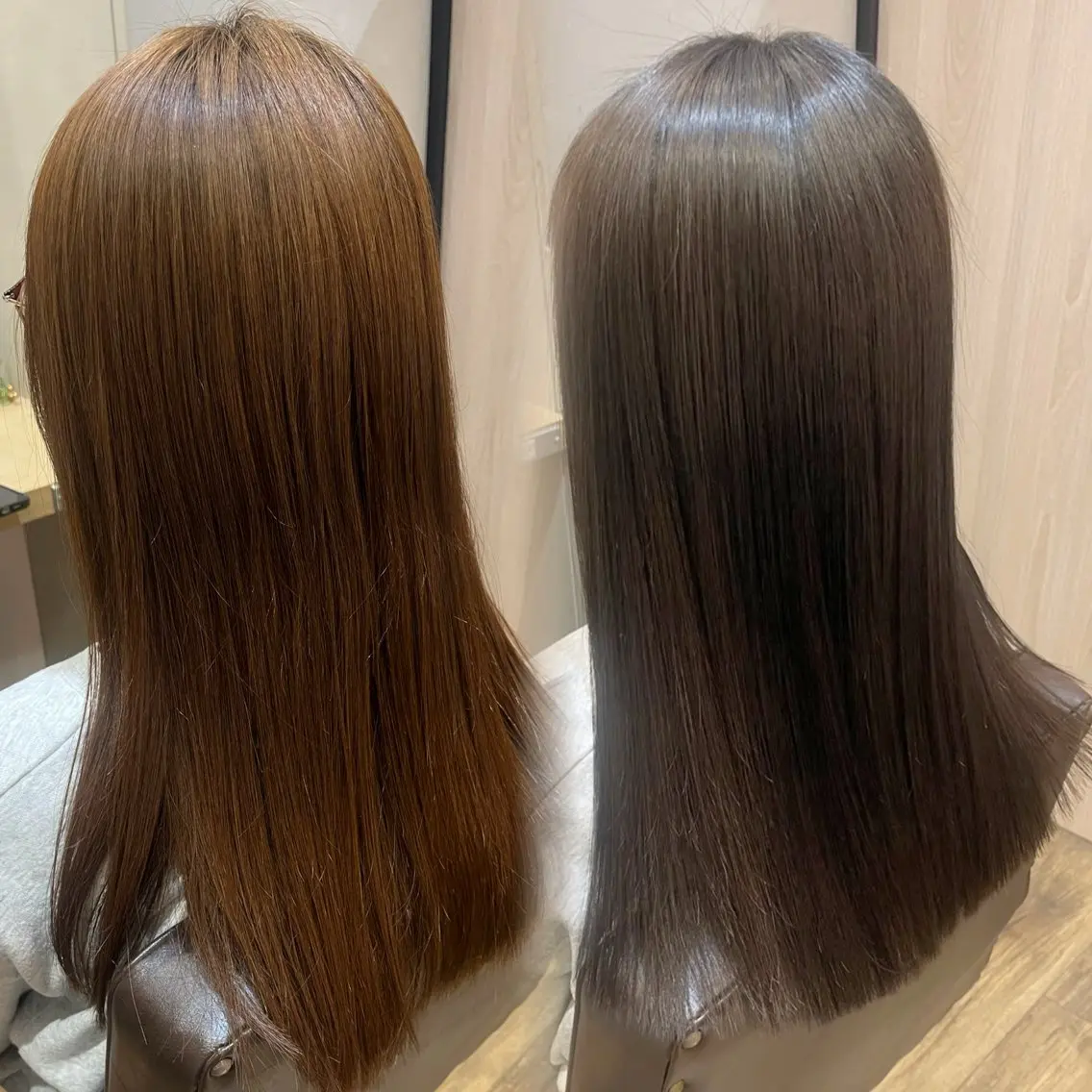 ロング カラー アッシュ ☁️艶カラー☁️田邉 栞璃のヘアスタイル