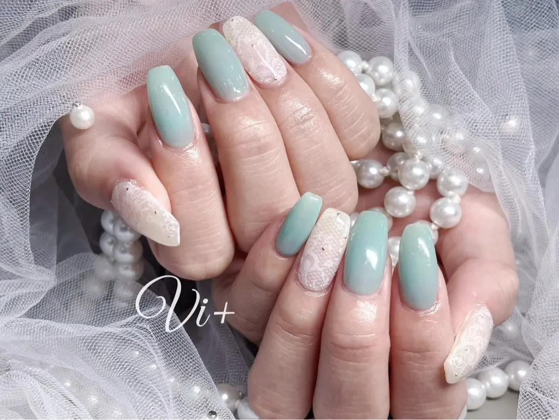 ネイル ハンドネイル ✨Nailsalon Vi+✨のネイルデザイン