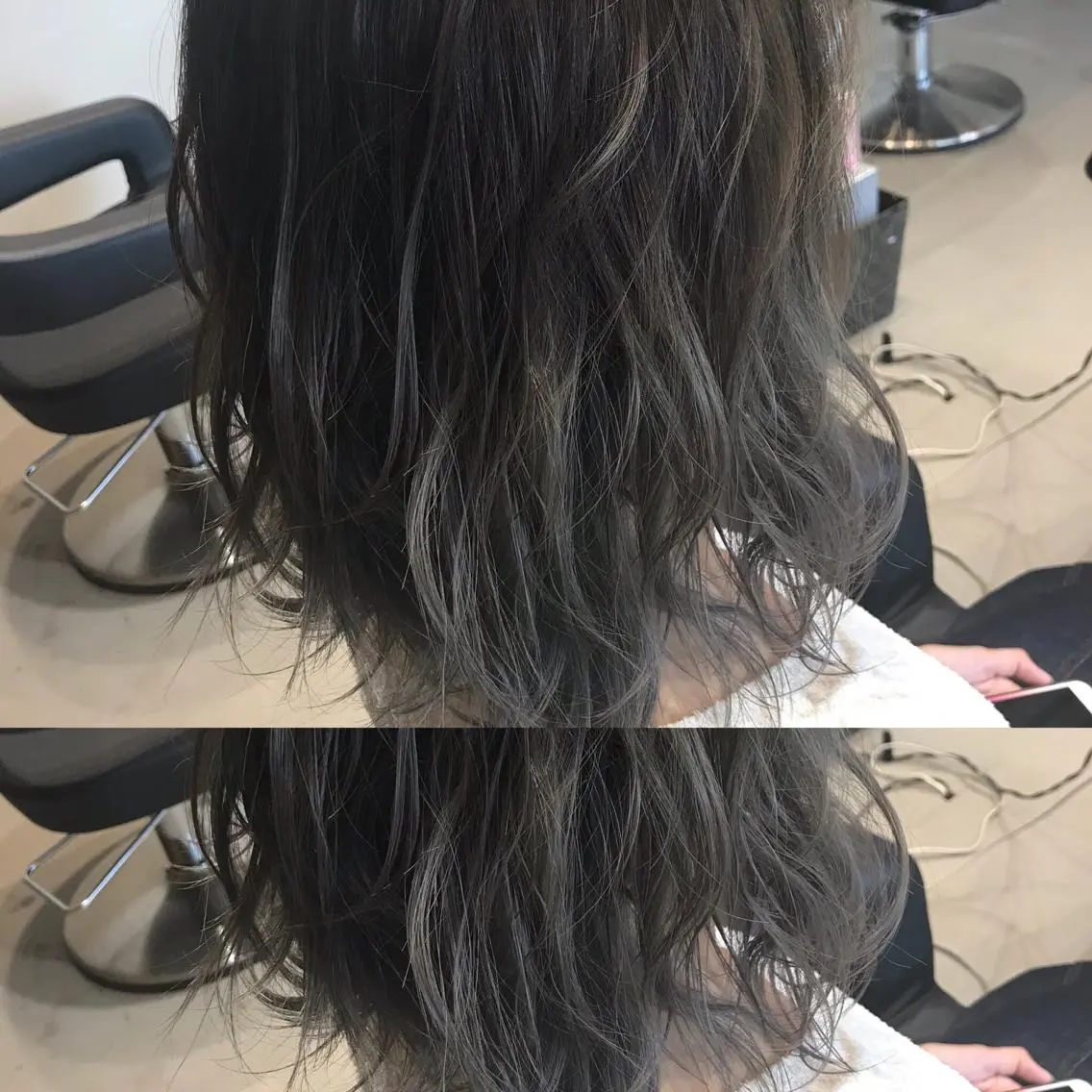 ショート カラー ブリーチ ラベンダーカラー 大久保 隆蔵のヘアスタイル