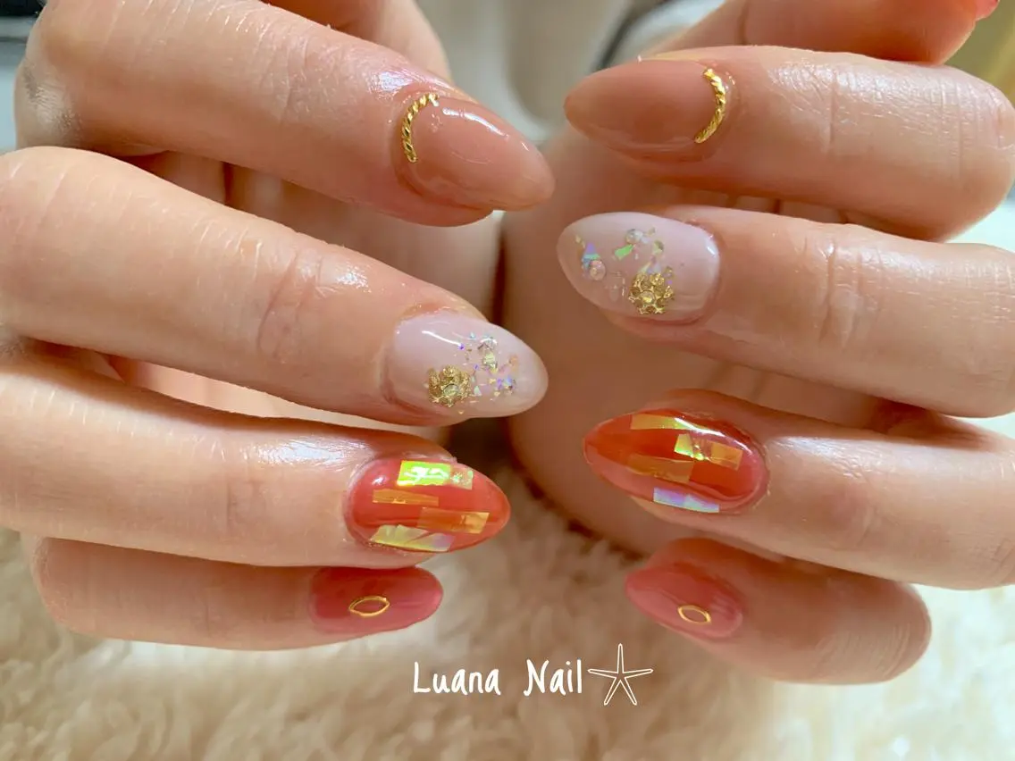 ネイル ハンドネイル BeauJu by Luana Nailのネイルデザイン