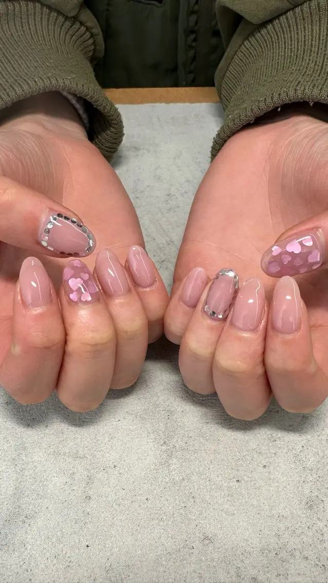 ネイル ピンク Kaede *LUFTのネイルデザイン