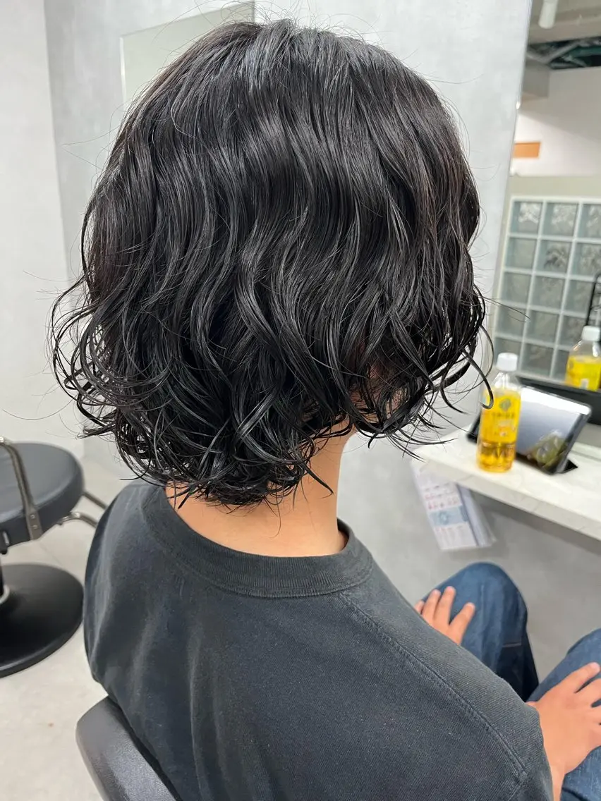 パーマ メンズ メンズパーマ anon Loemのヘアスタイル
