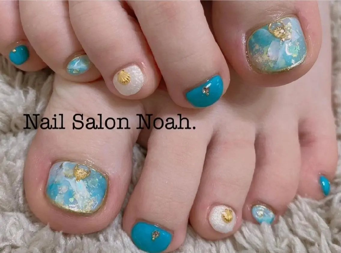 ネイル フットネイル Nail Salon Noah.のネイルデザイン