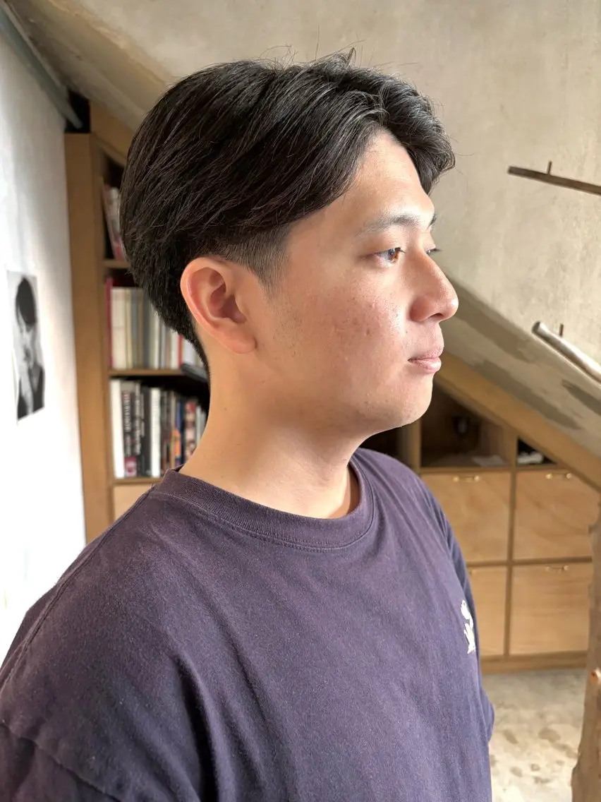 メンズ 石田 俊介のヘアスタイル