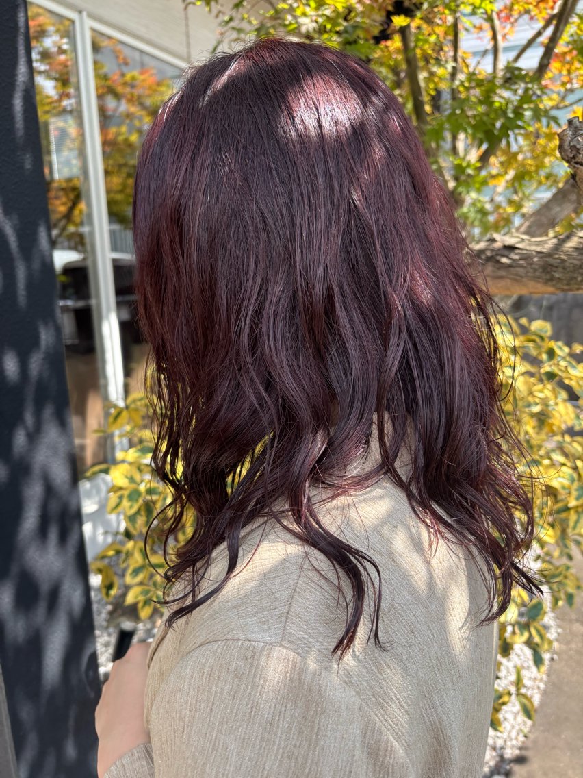カラー HANDS CLAN ナカムラアヤノのヘアスタイル