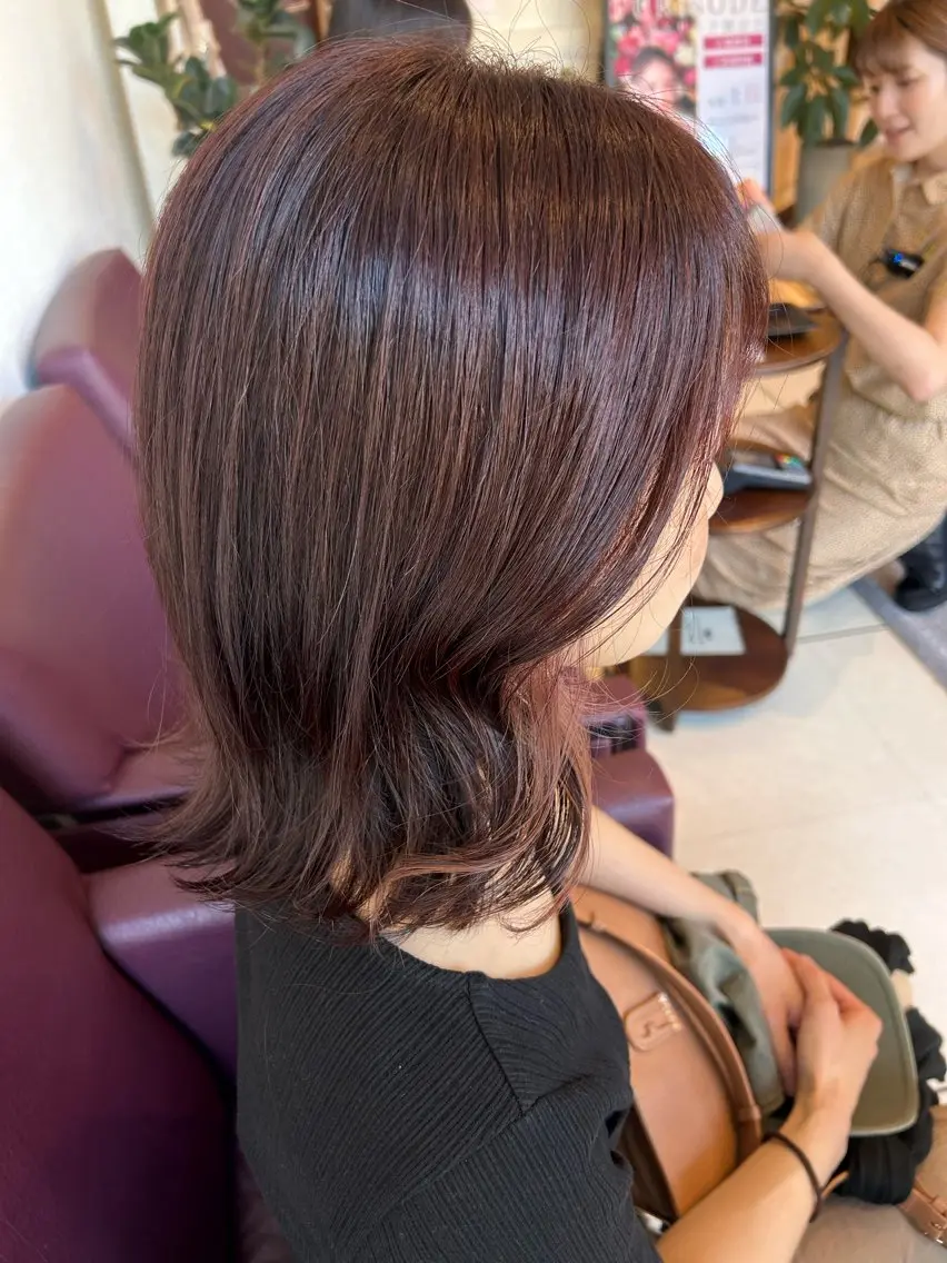 ショート 🤍レイヤーツヤカラ ーAkane🇰🇷のヘアスタイル