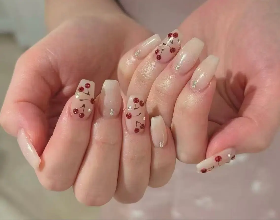 ネイル チークネイル 長さ出し フットネイル フレンチネイル ジェルネイル ハンドネイル Fancy nail salonのネイルデザイン