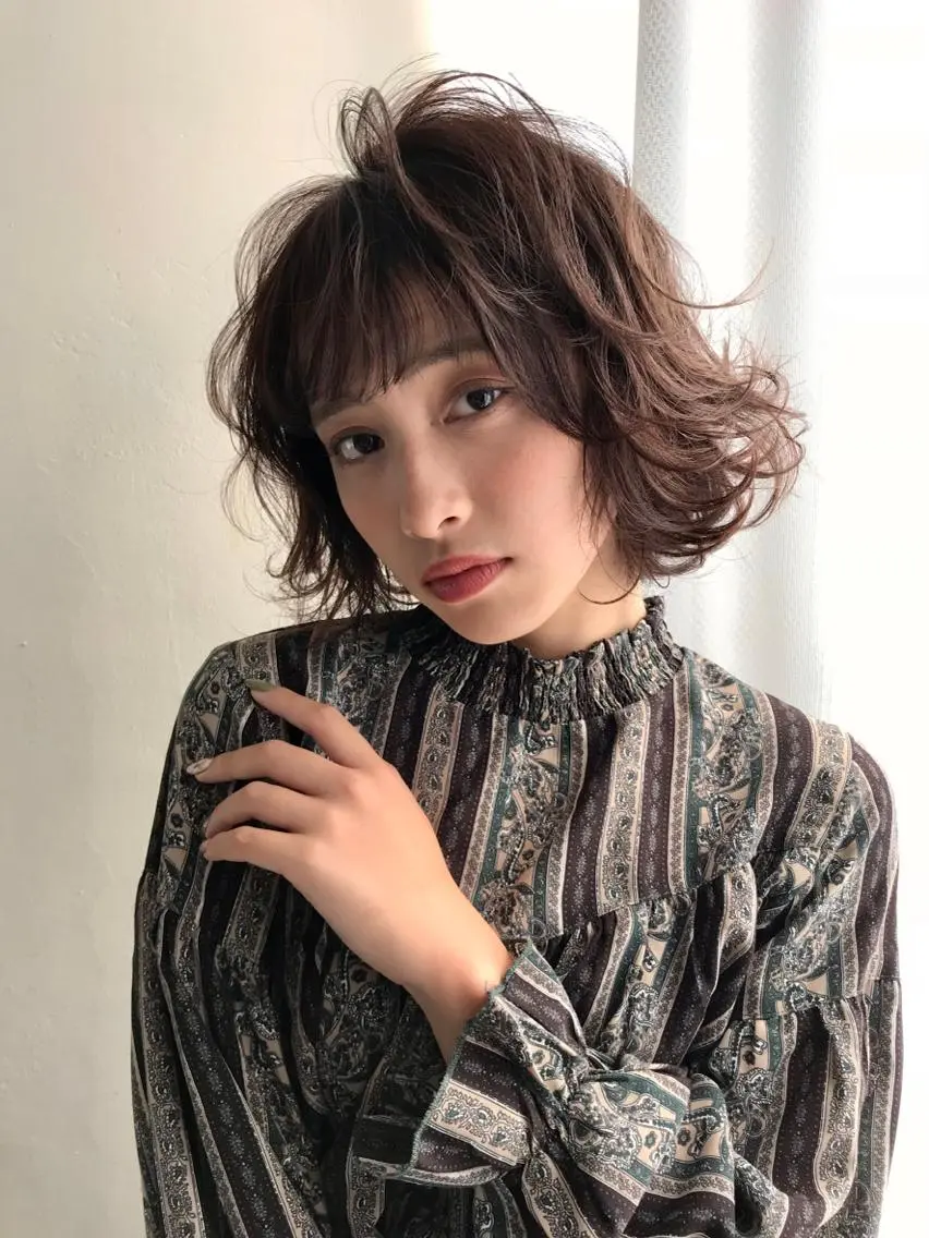 【平日限定】似合わせカット+カラー¥12,100→⚜️¥8,980の写真