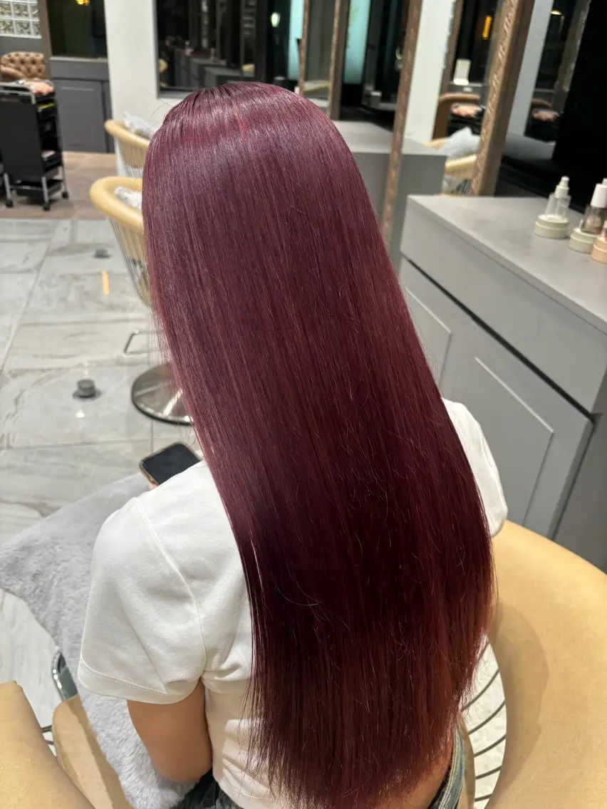 【モデルメニュー】🩶全頭ブリーチ🩶＋ワンカラー＋1Stepトリートメントの写真