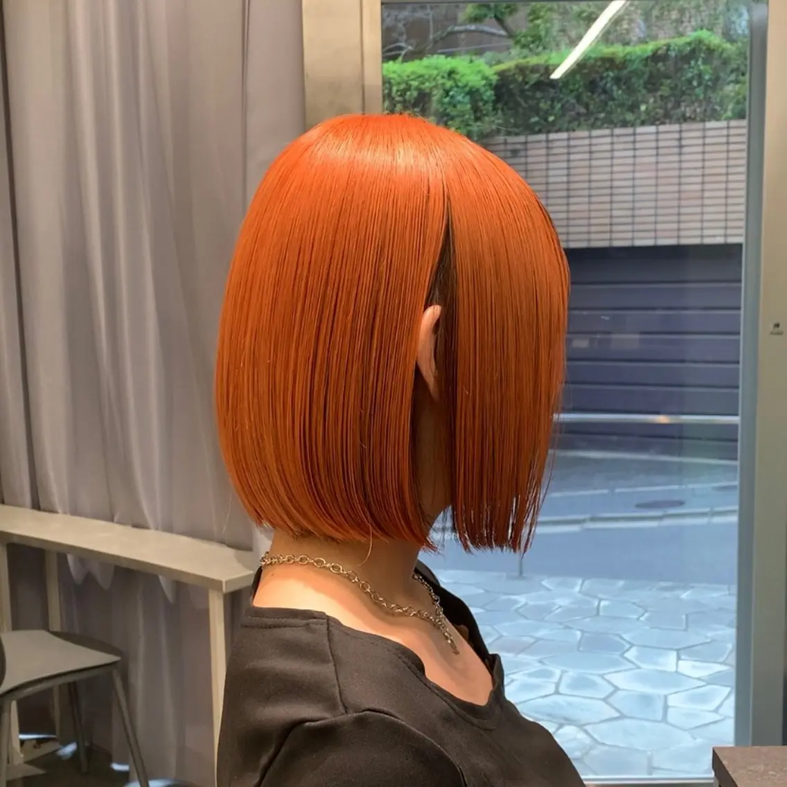 ミディアム カラー れい🫧 ハイトーン特化のヘアスタイル