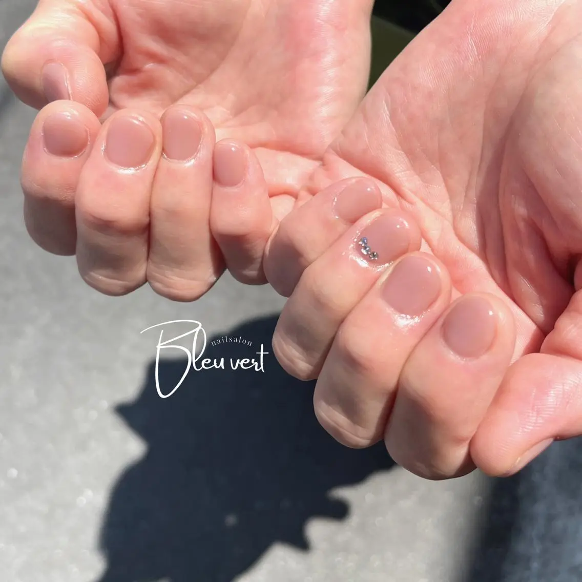 ネイル Nailsalon Bleu vertのネイルデザイン