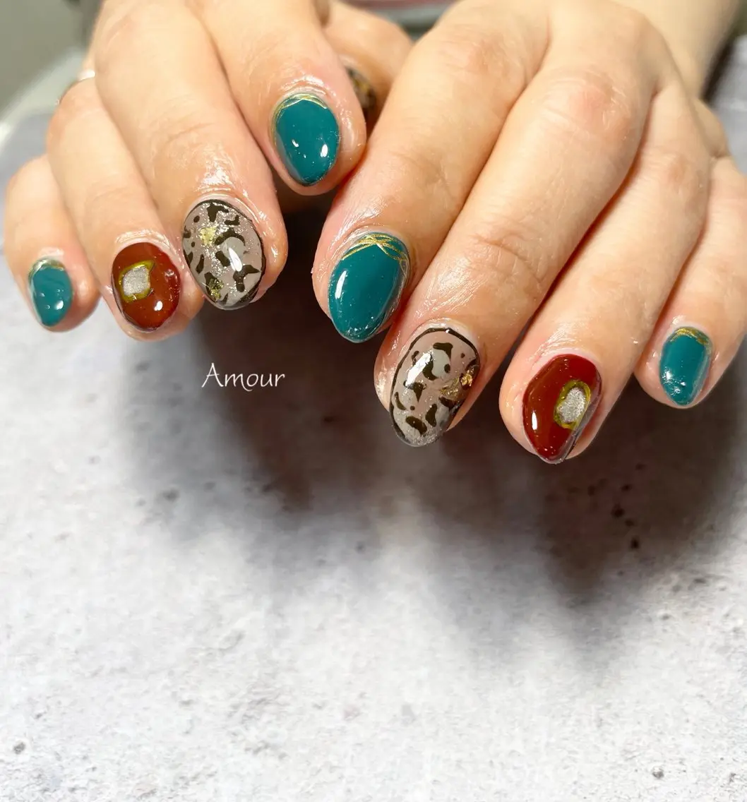 ネイル ハンドネイル Nail Salon Amourのネイルデザイン
