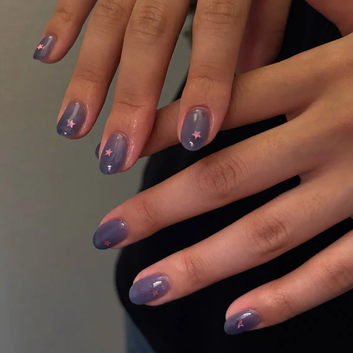 ネイル ホログラムネイル ワンカラーネイル ハンドネイル boigny nailのネイルデザイン