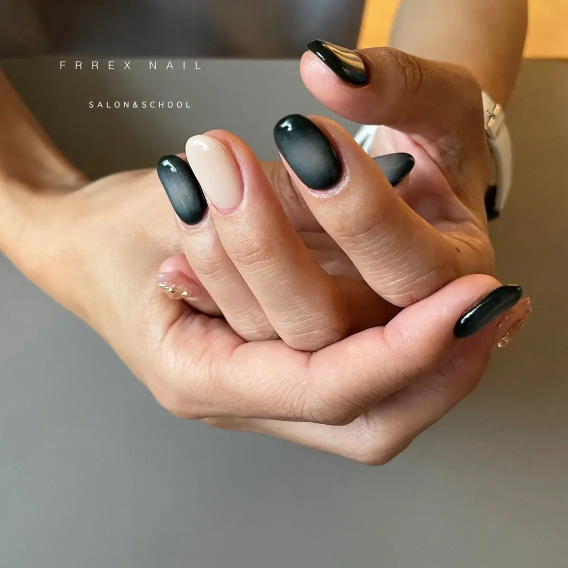 ネイル ハンドネイル ハンドケア freex nail /ニュアンス/個性派のネイルデザイン