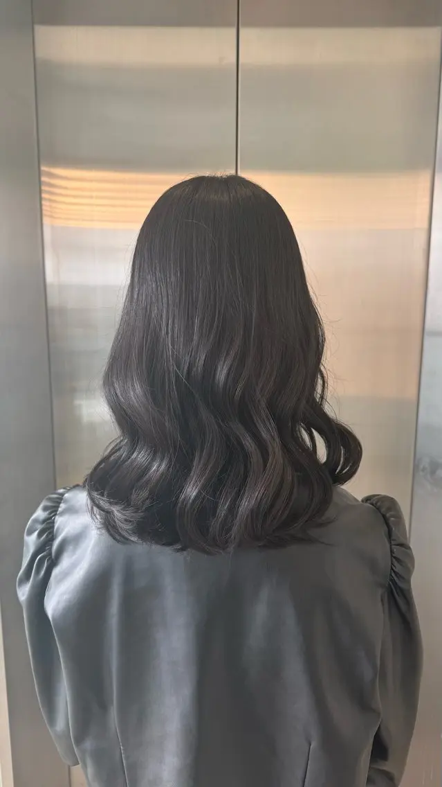 セミロング RUKA👱🏻 メンズカットパーマのヘアスタイル