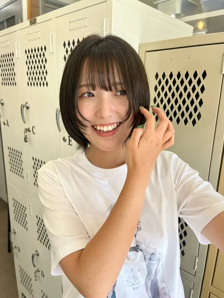 ショート カラー カット ヘアカラー トリートメント 🌼sunc HINAMI🌼のヘアスタイル
