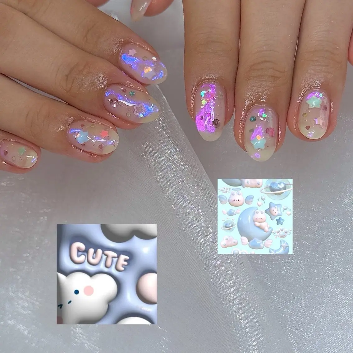 ネイル ハンドネイル La neige* yuki 🐩🌙のネイルデザイン
