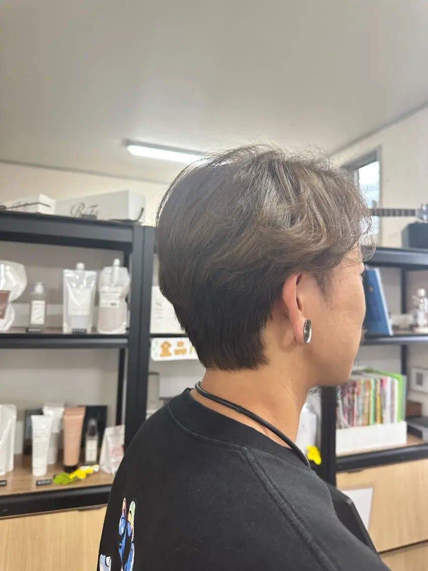 メンズカット+シャンプー+ヘッドスパの写真