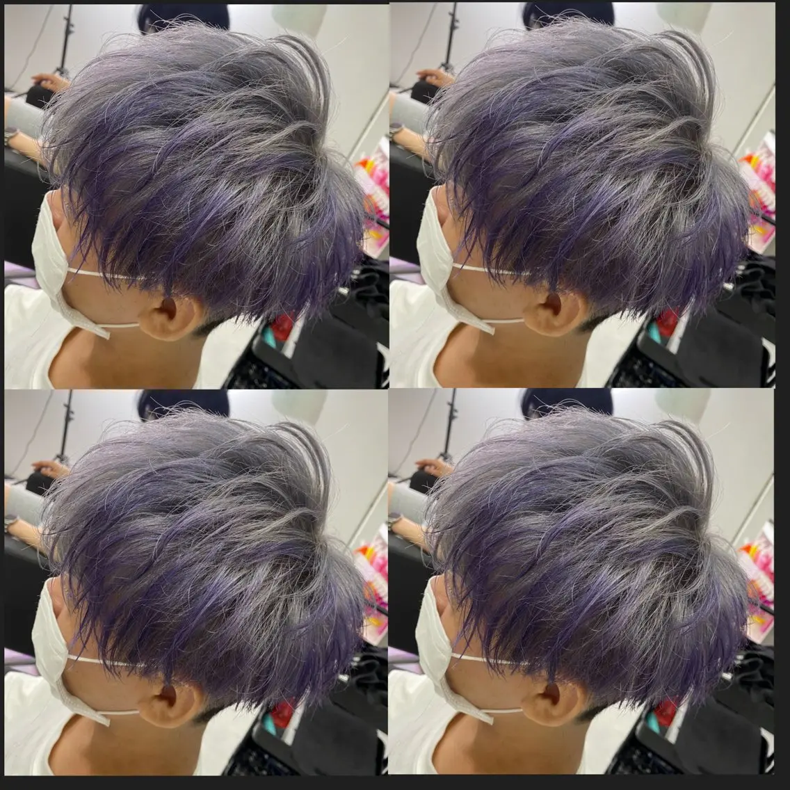 ショート カット ヘアカラー トリートメント 🔥メンズパーマ 特化 渡辺一翔のヘアスタイル