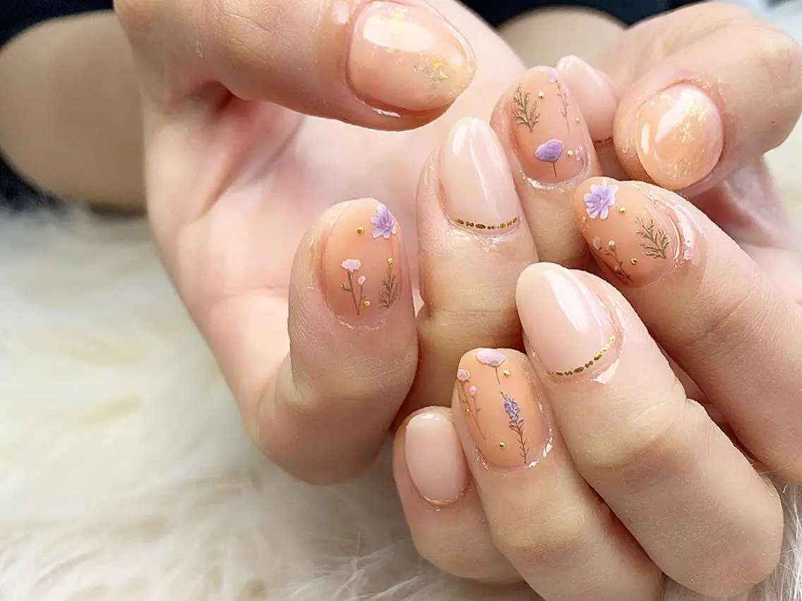 ネイル マットネイル オレンジ 森ノ宮❤︎ chieのネイルデザイン