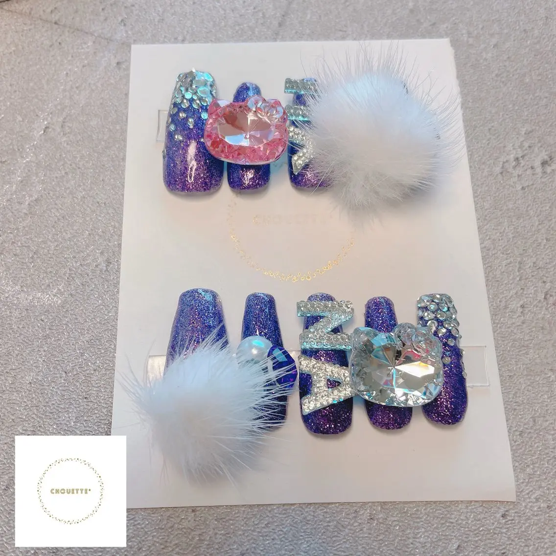 ネイル マグネットネイル ネイルチップ nail chouette*のネイルデザイン