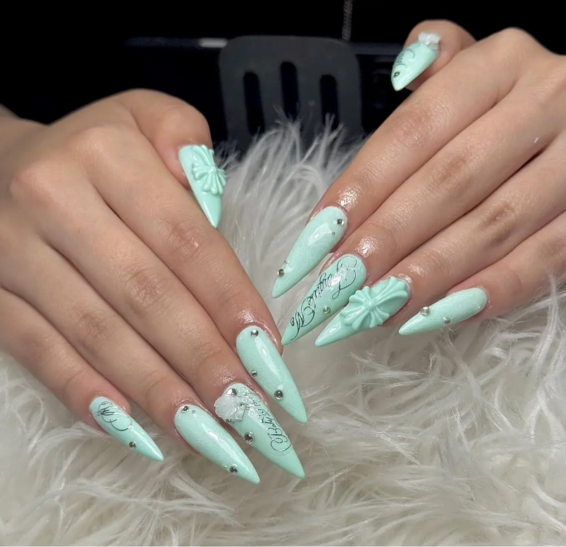 ネイル アートネイル ジェルネイル グラデーション マグネットネイル ニュアンスネイル ハンドネイル Ryu nail studioのネイルデザイン