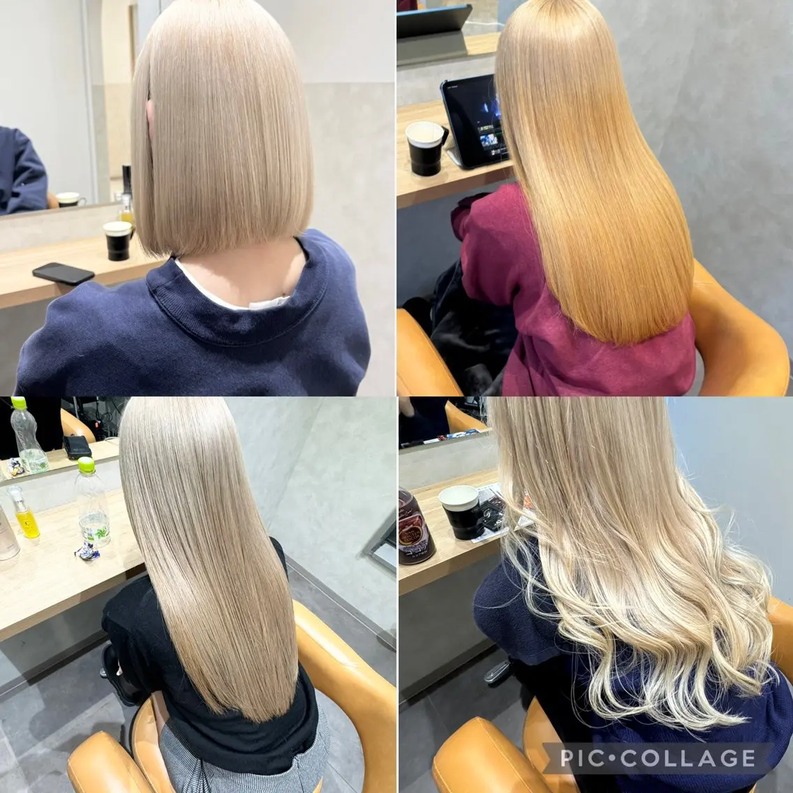 ロング カラー バレイヤージュ ミストバング ベージュカラー ブリーチ 抜きっぱなしブロンド 札幌ブリーチカラー/ ダブルカラー/ドイのヘアスタイル