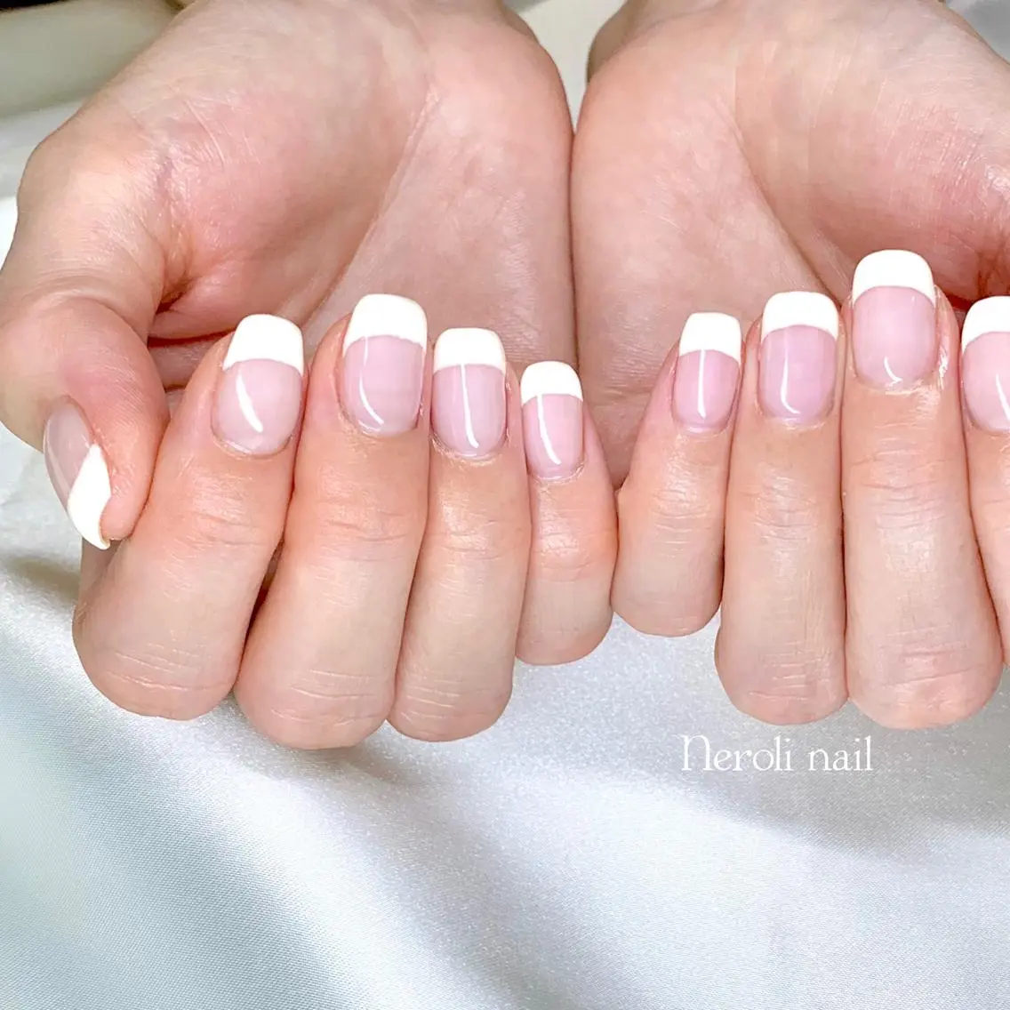 ネイル フレンチネイル Neroli nailのネイルデザイン