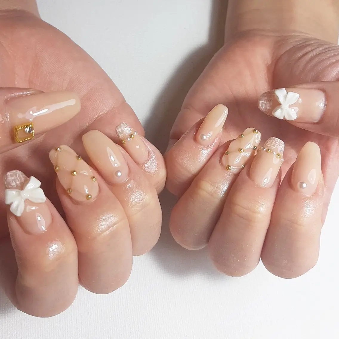 ネイル ジェルネイル 持ち込み ショートネイル owlnail /持込みデザイン専門のネイルデザイン