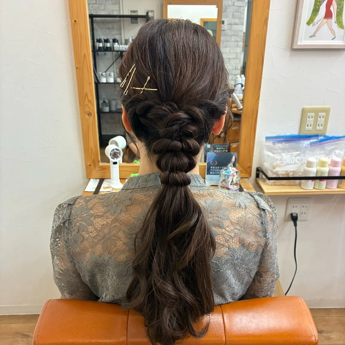 ロング ヘアアレンジ 成人式 結婚式・ブライダル トリートメント ヘアセット KAREN🕊️ 大宮美容室のヘアスタイル