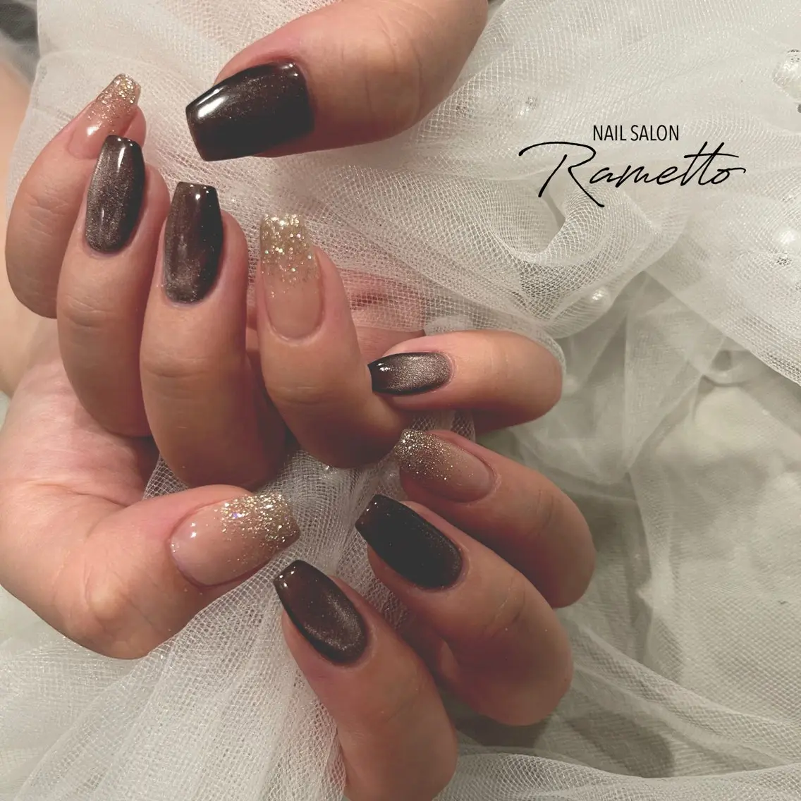 ネイル ハンドネイル NAILSALON Ramettoのネイルデザイン