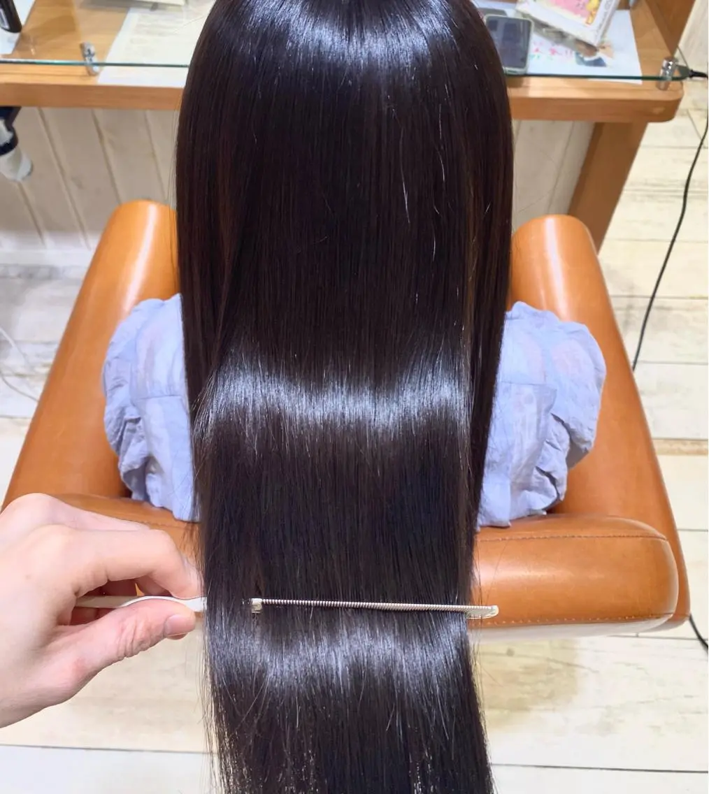 カットなし縮毛矯正(シャンプー込)👩🏻✨の写真