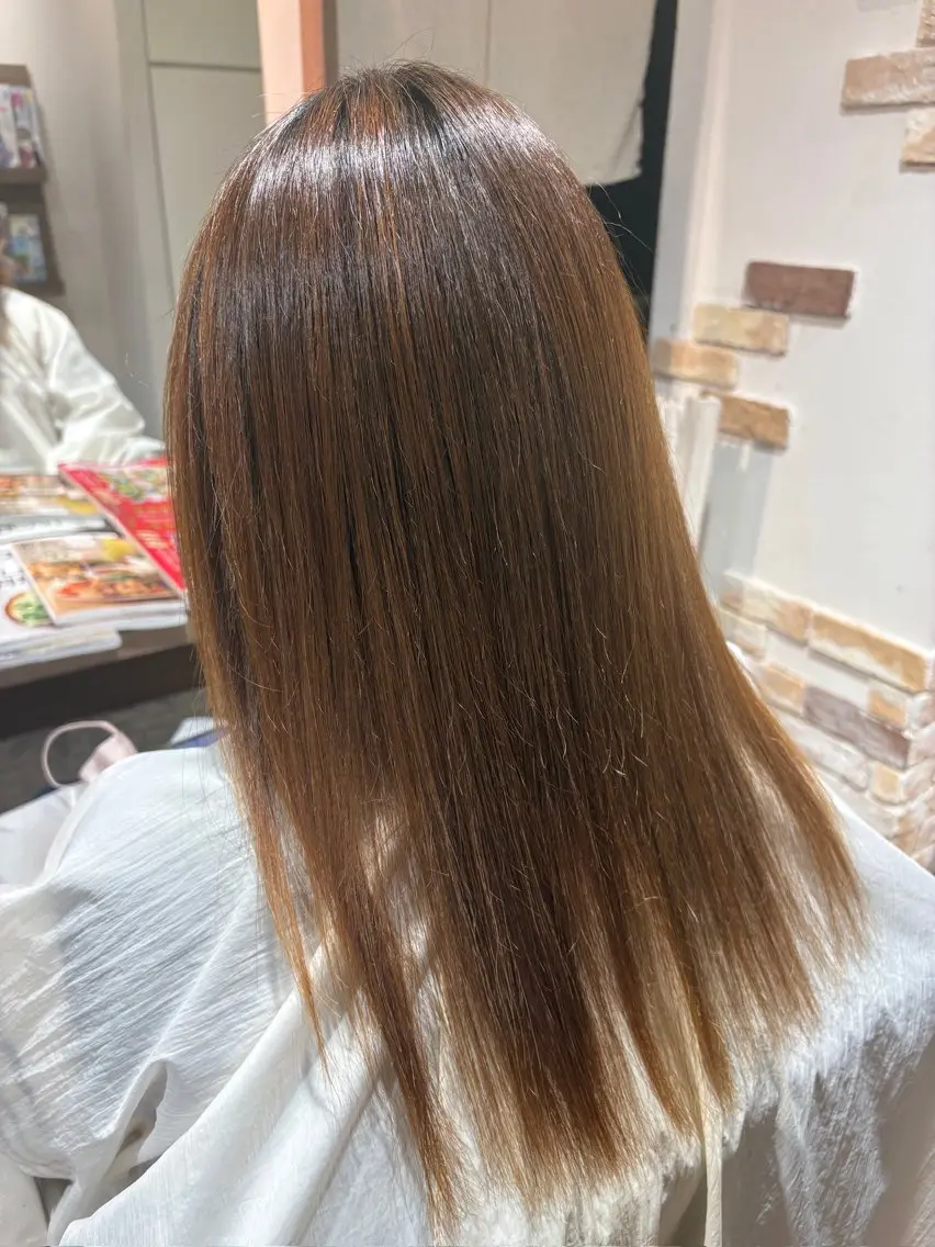 セミロング Rito 縮毛矯正のヘアスタイル