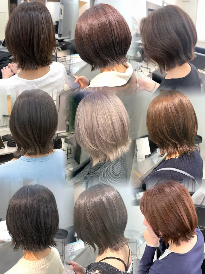 ショート ボブ/ ミディアムKOUGAのヘアスタイル