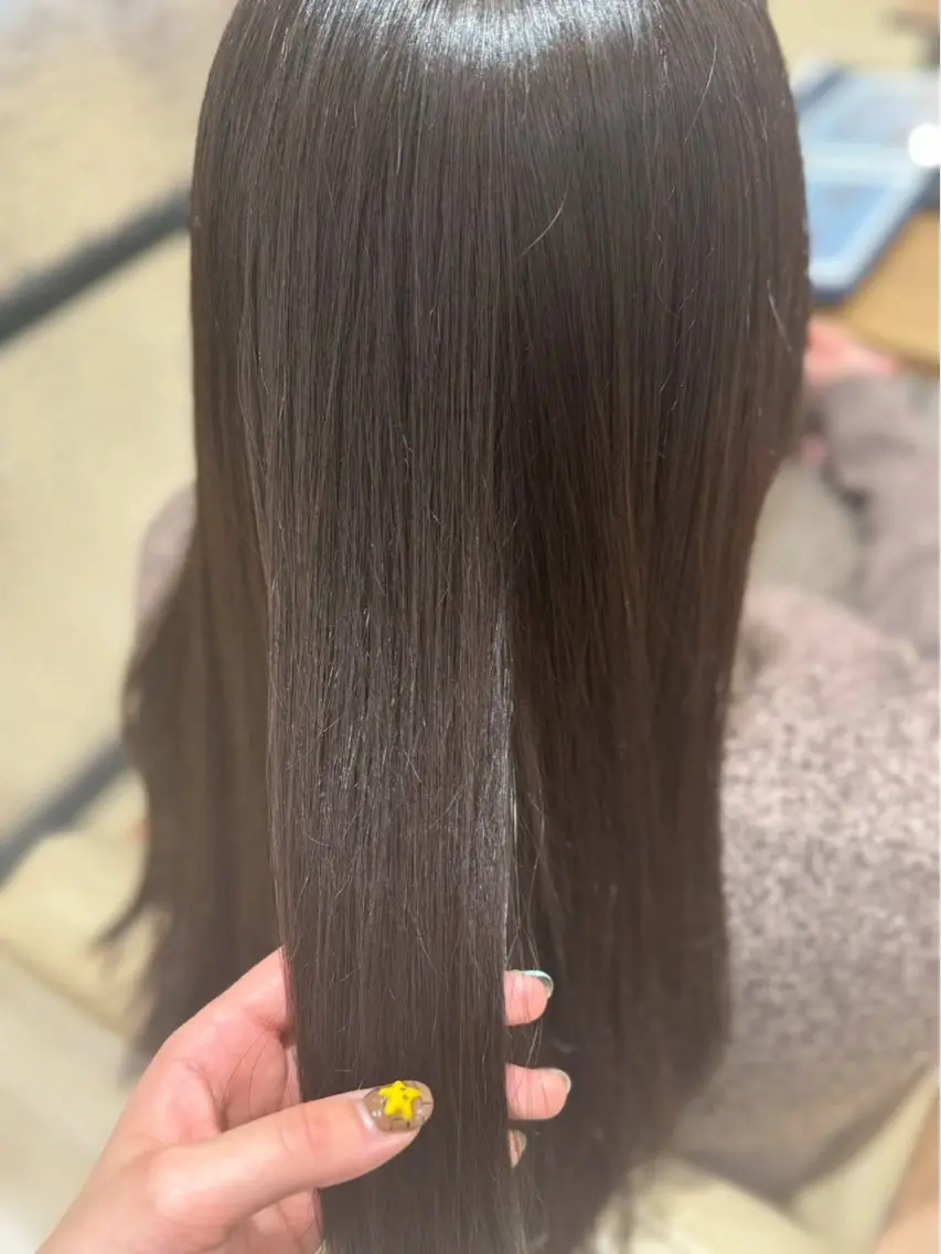 ロング 松山 麻一のヘアスタイル