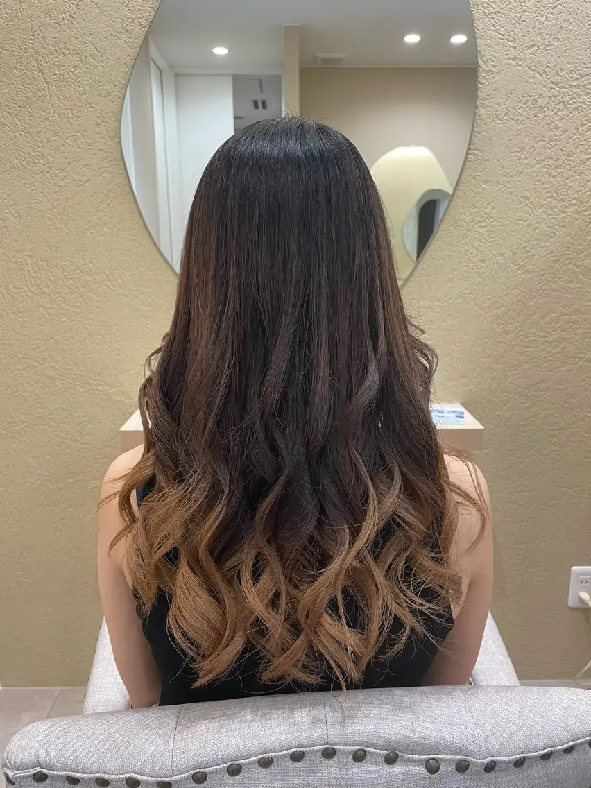ロング ヘアアレンジ ユ ミのヘアスタイル